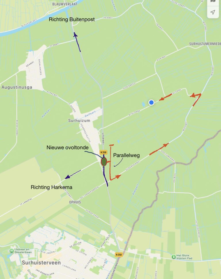 Wegwerkzaamheden en omleiding!