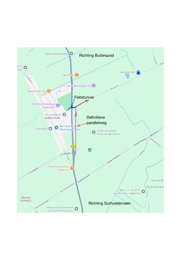 Wegwerkzaamheden voorbij